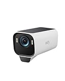 eufy Security S3 Pro(eufyCam 3 Pro), 4K telecamera wifi esterno senza fili pannello solare Visione Notturna a Colori, Riconoscimento Facciale AI, Archiviazione Locale Espandibile,Nessun Canone Mensile