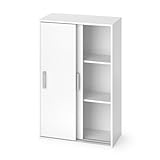 Vicco armadio multifunzione Falk, Bianco, 68 x 108 cm