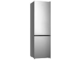 Hisense RB440N4BCE - Frigorifero Combi, Efficiente Classe E, Capacità 336 L con 200 cm Alta, Super Freeze, Portabottiglie, Porta Reversibile, Silenzioso 39 dB, Colore Inox