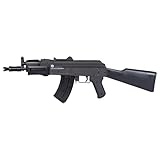 CYBERGUN Fucile Da Softair AK 47 Kalashnikov Potenza 0,5 Joule, Caricatore 300 Pallini Materiale Abs Di Colore Nero