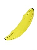 SMIFFYS Banana, gialla e nera gonfiabile, 73cm/28 pollici