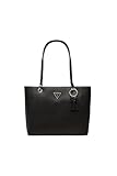 Guess Noelle Noel Tote, Borsa Donna, Black, Unica