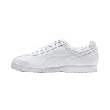 Puma Roma Basic, Sneaker Uomo, Bianco (White-Light Gray 21), 42 EU