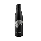 Cinereplicas Game of Thrones - Stark 500ml Bottiglia isotermica in acciaio inossidabile - Licenza ufficiale