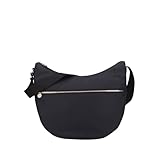 Borsa Borbonese Luna Bag Medium Nera Con Zip