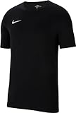 Nike Dri-Fit Park 20, Maglietta Uomo, Nero Bianco, Large