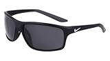 Nike Adrenaline 22 DV2372 NKDV2372 010 Matte Black Dark Grey Sunglasses Polycarbonate, Standard, 64 Occhiali, Unisex-Adulto