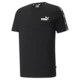 PUMA Tee Nastro Ess+, Nero, S