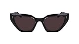 Karl Lagerfeld KL6145S Sunglasses, 001 Black, 54 Unisex