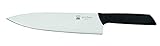 Montana Optima Coltello da Cucina Trinciante, Coltello Chef con Lama in Acciaio Inox all Azoto 24 cm e Manico Ergonomico, Coltelli da Cucina Professionali Made in Italy