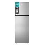 Hisense RT327N4ACE Frigorifero Doppia Porta a libera installazione Total No Frost, sistema di ventilazione Multi Air Flow, Larghezza 55 cm, Colore Inox, Capacità netta 249 L