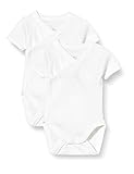 Petit Bateau 54220, Body neonato manica corta (Pacco da 2) Unisex - Bimbi 0-24, Variante 1, 3 mesi