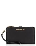 MICHAEL KORS 35f8tvw0l-001, Accessori da Viaggio-Portafogli Donna, Saffiano Nero, Einheitsgröße