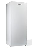 PremierTech PT-FR153,Congelatore Verticale 160 litri, Freezer 4**** Stelle -18° Gradi, 3 Cassetti e 2 Sportelli, Risparmio Energetico, Libera Installazione, Bianco