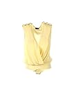 Elisabetta Franchi Body Donna 42 Giallo Bo07481e2 Primavera Estate 2018, Yellow, 46