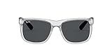 Ray-Ban 0RB4165 Occhiali, Gomma Trasparente, 55 Unisex-Adulto