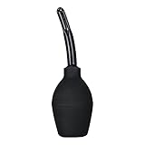 TopQuaFocus 294ml Lampadina per clistere Lampadina per doccia anale Caffè per clistere per uomo Donna Pulizia punte da 4,8  (nero)