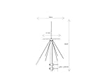 Diamond d-190 discone antenna a nastro