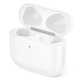 Hearkey - Custodia di ricarica wireless (USB-C) compatibile con Air Pods 3 Generazione,Ricambio originale, Wireless Charging Case con Pulsante di sincronizzazione Bluetooth 5 volte ricarica completa