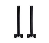 2PZ Staffa palo per lampione stradale 48cm 4.8 diametro supporto faro