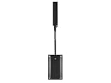 RCF EVOX 8 BLK - Sistema Array Attivo a Colonna + Subwoofer a 2 vie da 12 pollici da 1400W di picco, Nero