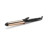 BaByliss C459E Titanium Brilliance Ferro Arricciacapelli in titanio, diametro 32mm, tecnologia di riscaldamento Advanced Ceramics, 6 temperature fino a 210°C, punta termo-isolante