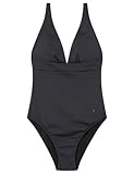 Women secret Black Sculpting Swimsuit, Nero, M Donna