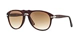 Persol 649 - Occhiali da sole, unisex Havana 54