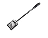 Pala Setaccio Sand Scoop Black Ada Extended Mare Spiaggia con Manico Lungo Metal Detector in Acciaio Misura Totale 720mm Peso 650gr.