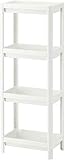 Ikea Scaffale bianco, 4 ripiani, 403.078.66