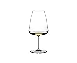 Riedel Winewings - Bicchiere da vino Riesling con gambo singolo, colore: trasparente