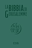 BIBBIA DI GERUSALEMME - VERSIONE MEDIA VERDE CON FASCETTA