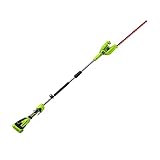 Greenworks G40PHA Tagliasiepi ad Asta a Batteria con Albero Divisibile, Lame a Doppia Azione 51cm, Taglia Rami Spessi Fino a 18mm, Testa Rotante di 125°, 3000SPM