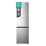 Hisense MC60331IE Frigorifero Combinato, Libera installazione, Total No frost, Ventilazione MultiFlow, Doppia porta reversibile, Inox, Altezza 200 cm, Capacità netta 336 litri, Controllo Touch