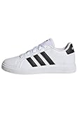 adidas Grand Court Lifestyle Tennis Lace-Up Shoes, Sneaker, Cloud White/Core Black/Core Black, 38 2/3 EU