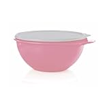 Tupperware Thatsa - Ciotola da 32 tazze, 7,8 l, stile vintage, colore: bianco e rosa