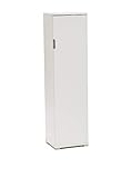 MeMi Me207BIA Portascope, 3 piani rimovibili, Legno, Bianco, 151 x 33 x 40