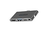 Sitecom CN-392 USB-C |Adattatore Mobile multiporta USB-C to 1x HDMI + 1x USB 3.1 + 1x 3.5mm Audio + 1x USB-C with Power Delivery 100W