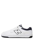 New Balance 480, Sneaker Uomo, Bianco Blu Marino, 41.5 EU