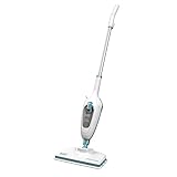 BLACK+DECKER, LAVAPAVIMENTI A VAPORE STEAM-MOP™ - Potenza 1300 w - Capacità 380 ml - Testa lavapavimenti snodabile - Cavo 4 mt . FSMH13E10-QS