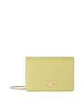 Elisabetta Franchi Borsa a tracolla verde con logo girello dorato BS03A41E2 105 UNI