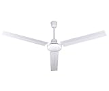 Kasart Ventilatore da soffitto 3 Pale, Diametro 140cm, 5 velocità