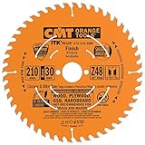 CMT Orange Tools 272.210.48M Lama Circolare Itk-Plus per Taglio Traverso Vena, Arancio