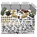 Feleph Set di armi militari Set di giocattoli pacchetto moderno dell esercito blocco di costruzione per soldato figure forze speciali parti e pezzi compatibile con grandi marche