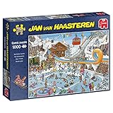 Jumbo- The Winter Games 1000 PCS Jigsaw Puzzle, Colore Multi kleuren, JUM19065