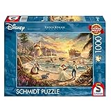 Schmidt Spiele Thomas Kinkade 58036-Puzzle da 1000 pezzi, motivo: la piccola sirena, Multicolore, 58036