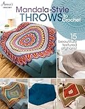 Mandala-Style Throws to Crochet: 15 Beautifully Textured Afghans!