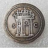 YunBest Antiche Monete Romane - Filosofo King-Roman Impero Monete-Replica Antica Moneta Romana-Fortunata Moneta Commemorativa-Scopri la storia romana Monete BestShop