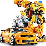 Giocattoli Transformers Bumblebee,Action Figure da 22 cm, Guerriero del cielo, Guerriero del filo, Optimus Prime, King Kong Dinosauro Robot Modello per adulti e bambini, regali per Compleanno……