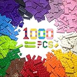 Weifeng Classic Bricks 1000 aggiornati, mattoncini sandwich da 1,2 kg, compatibili con tutte le comuni scatole di marca di mattoncini, adatti a bambini dai 6 anni in su Giocattoli